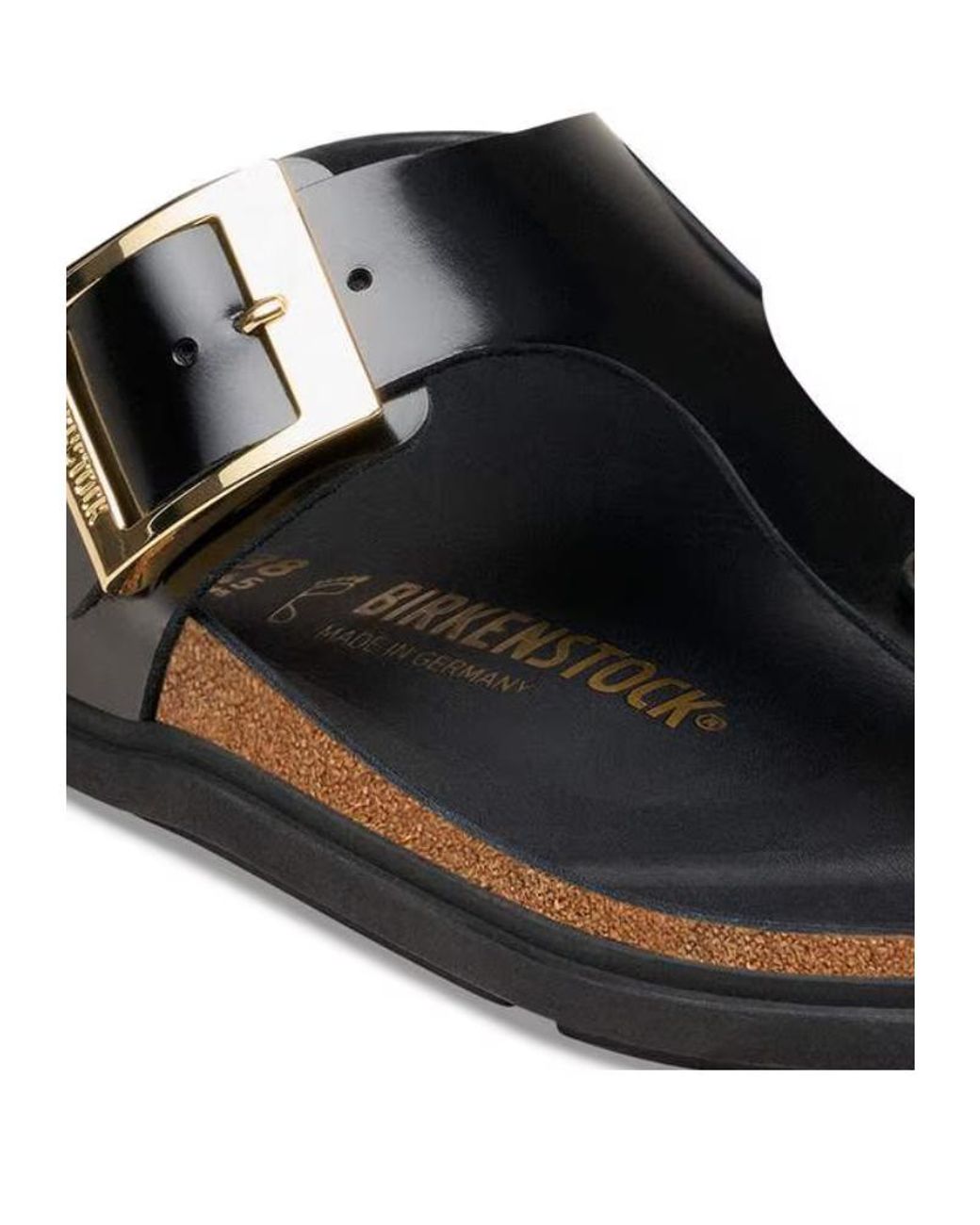 Birkenstock Brown Gizeh Buckle Flip-Flops Slides