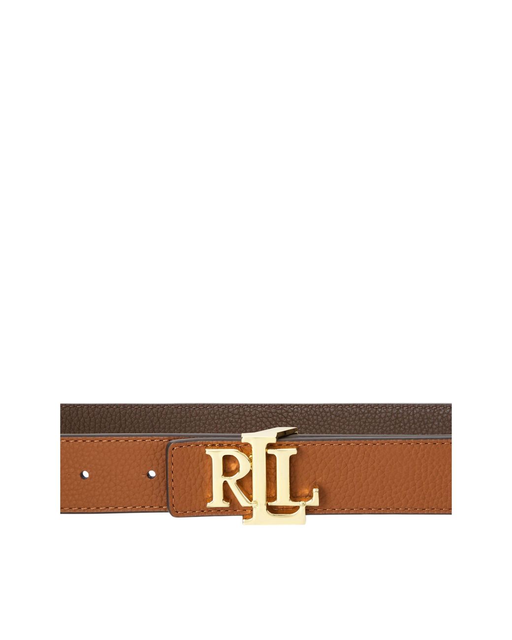 Ralph Lauren Brown Reversible Genuineleather Belt