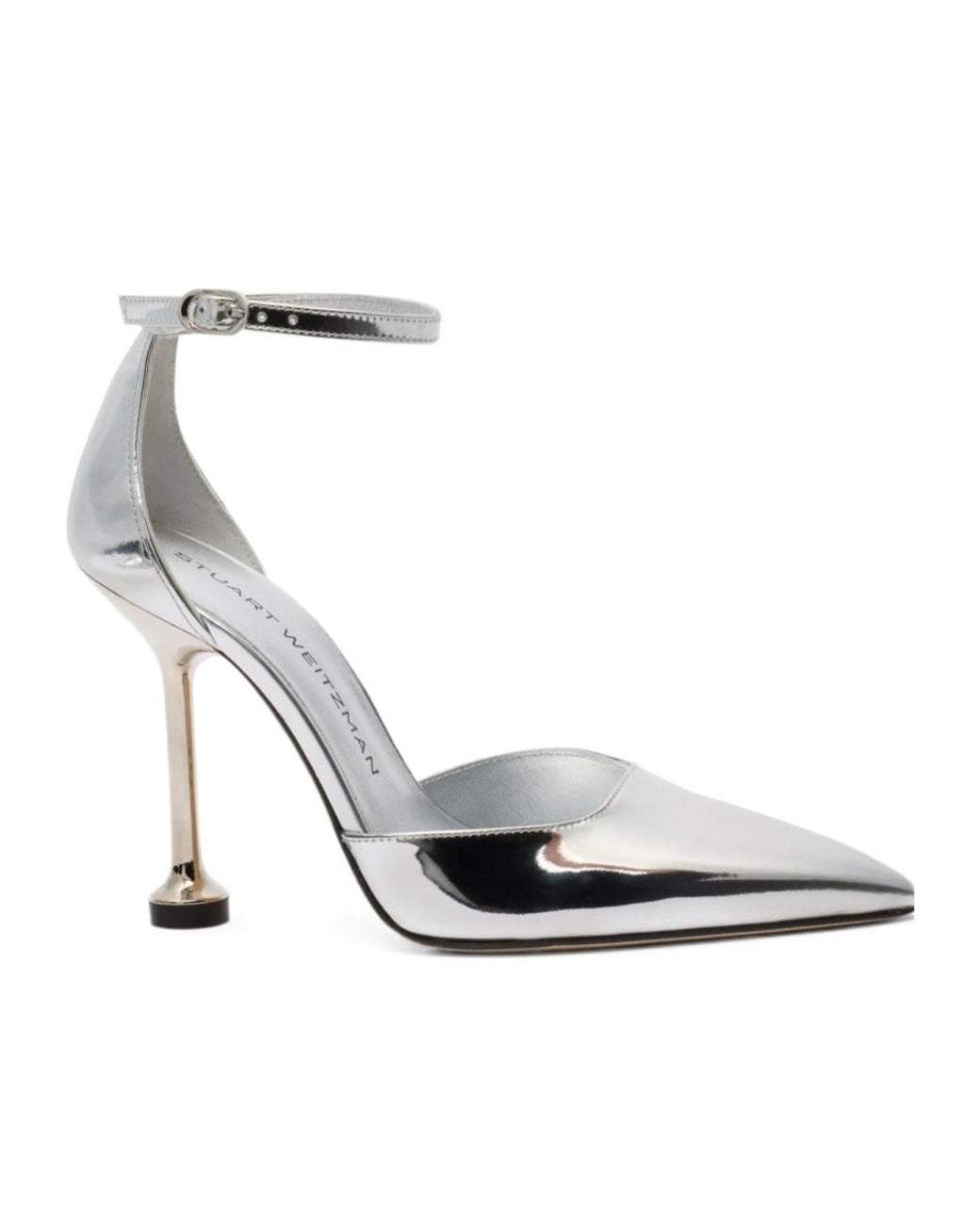 Stuart Weitzman White Stuartini Pump 100