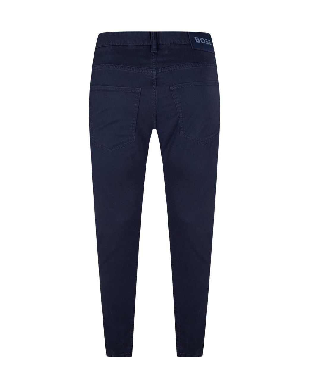 Boss Blue Minimalist And Versatile Trousers for men