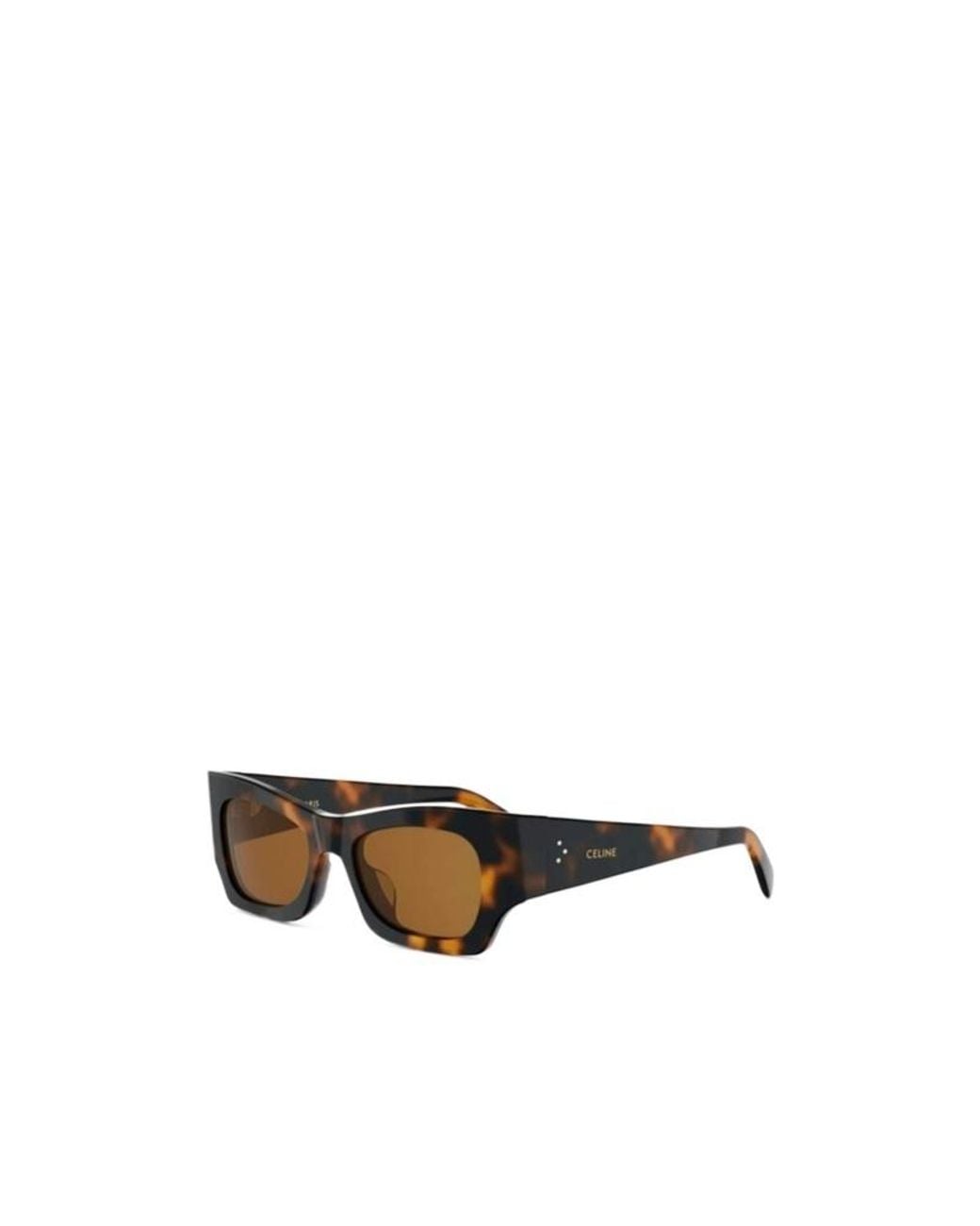 Céline White Full Frame Sunglasses