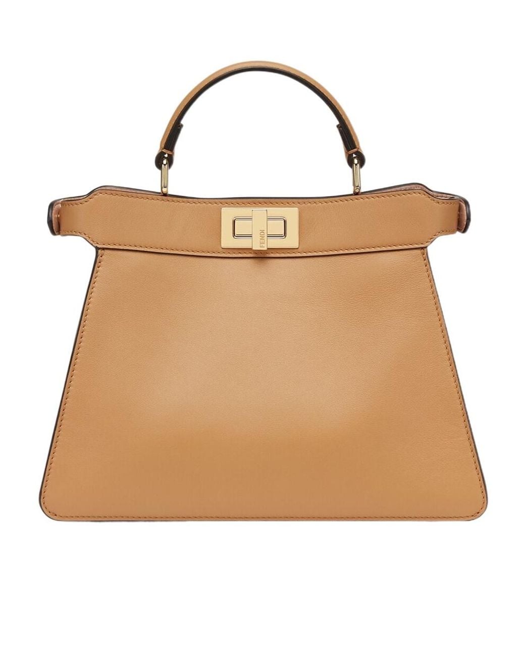 Fendi Natural Peekaboo Iseeu Small Tote Bag