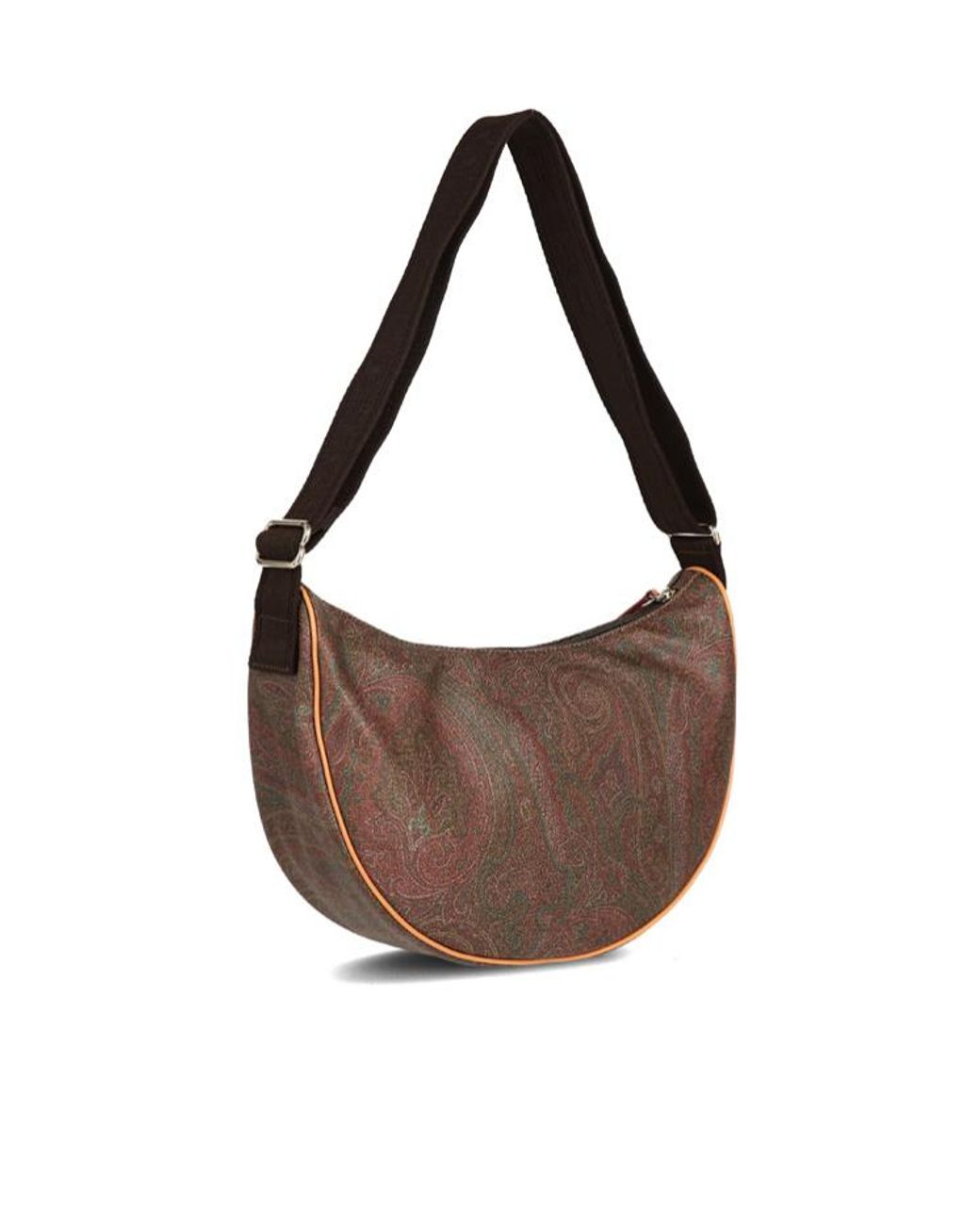 Etro Brown Patterned Shoulder Bag