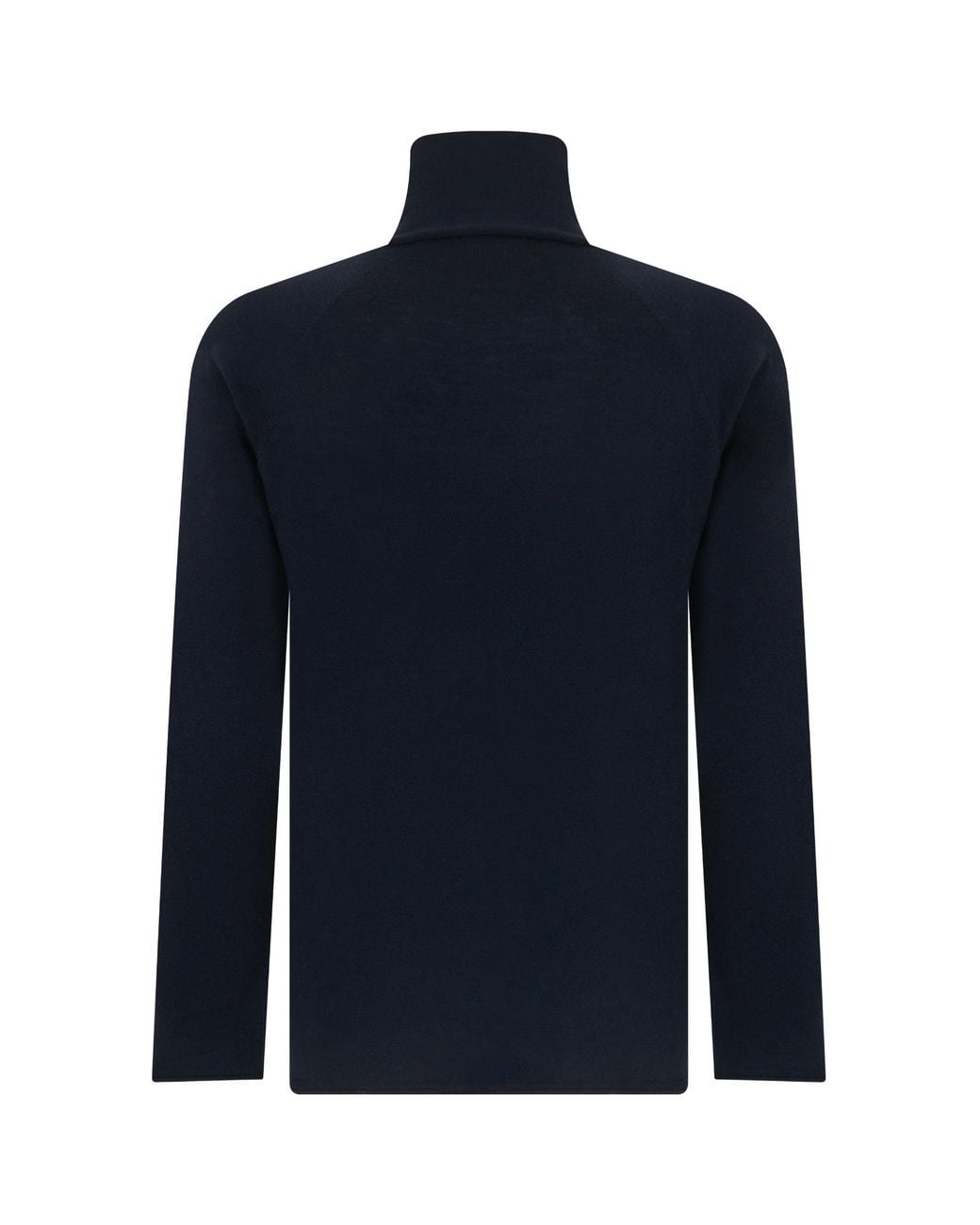 Roberto Collina Blue High Neck Knitted Sweater for men