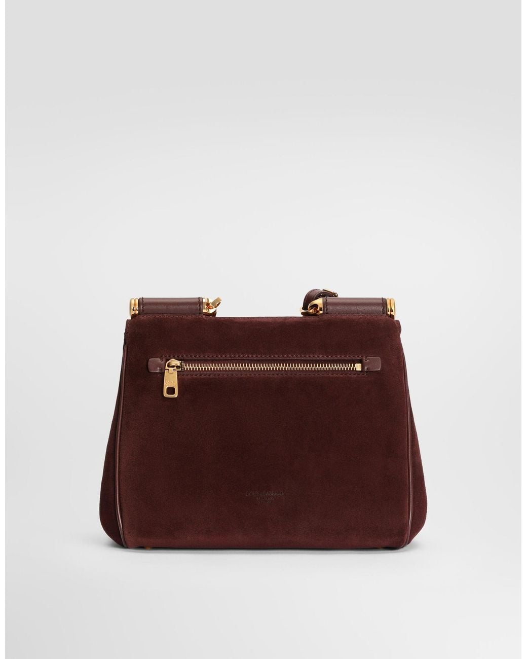 Dolce & Gabbana Brown Small My Sicily Handbag
