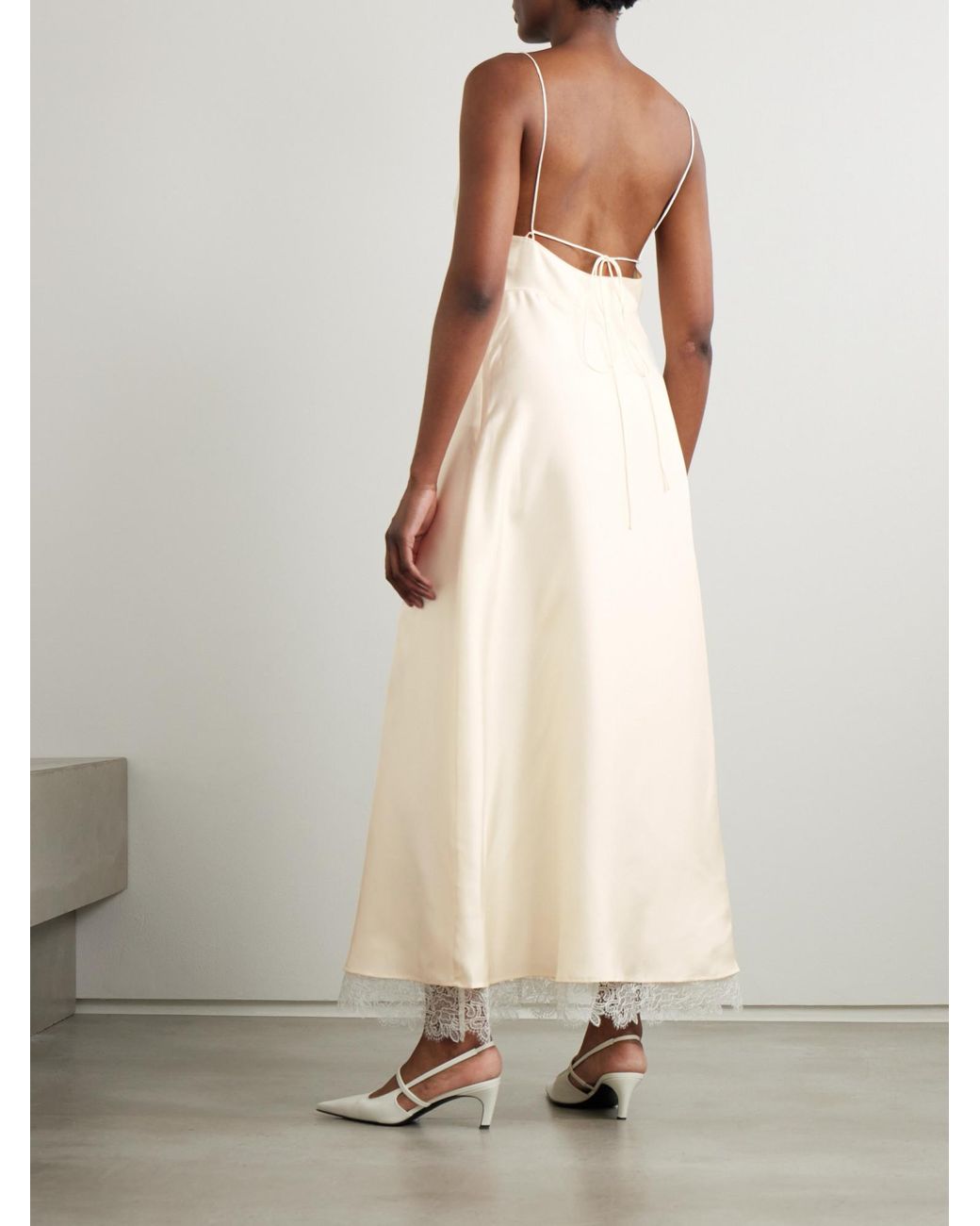 Rohe White Light And Form-Fitting Dress