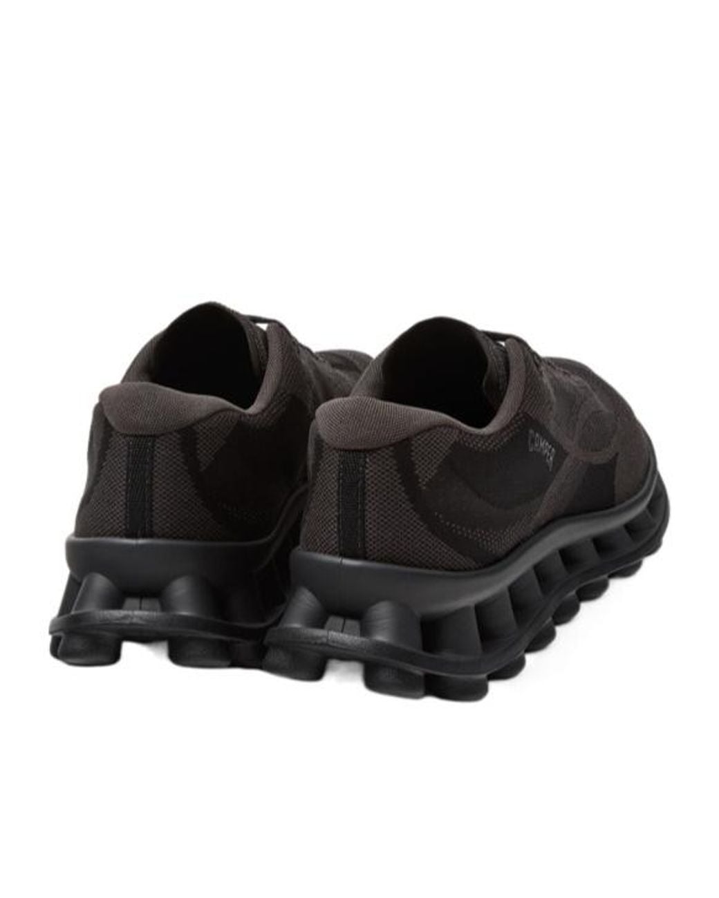 Camper Black Pelotissima Lace-Up Sneakers for men