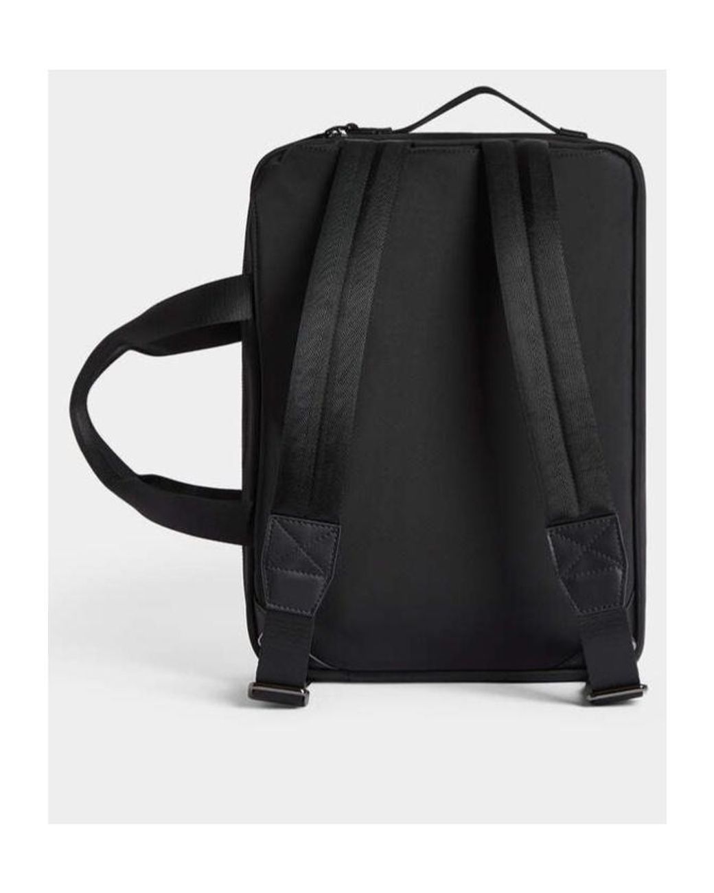 DSquared² Black Logo Detailed Briefcase for men