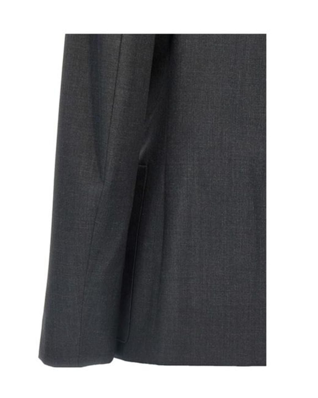 Lemaire Blue Single-Breasted Tailored Blazer