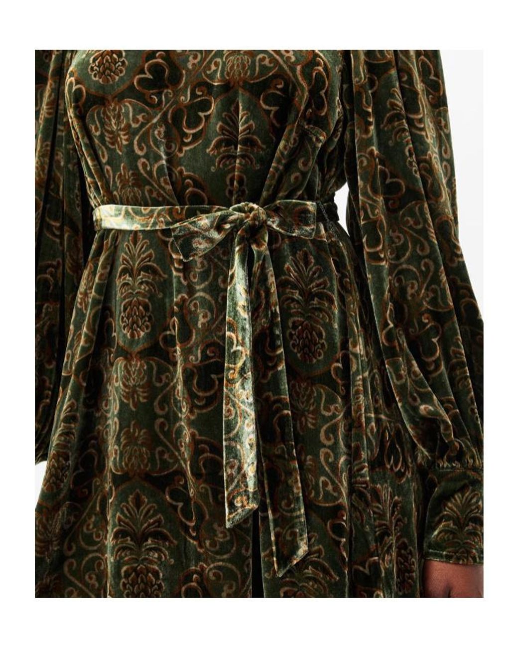 Barbour Green X Farm Rio Ana Clara Mini Dress