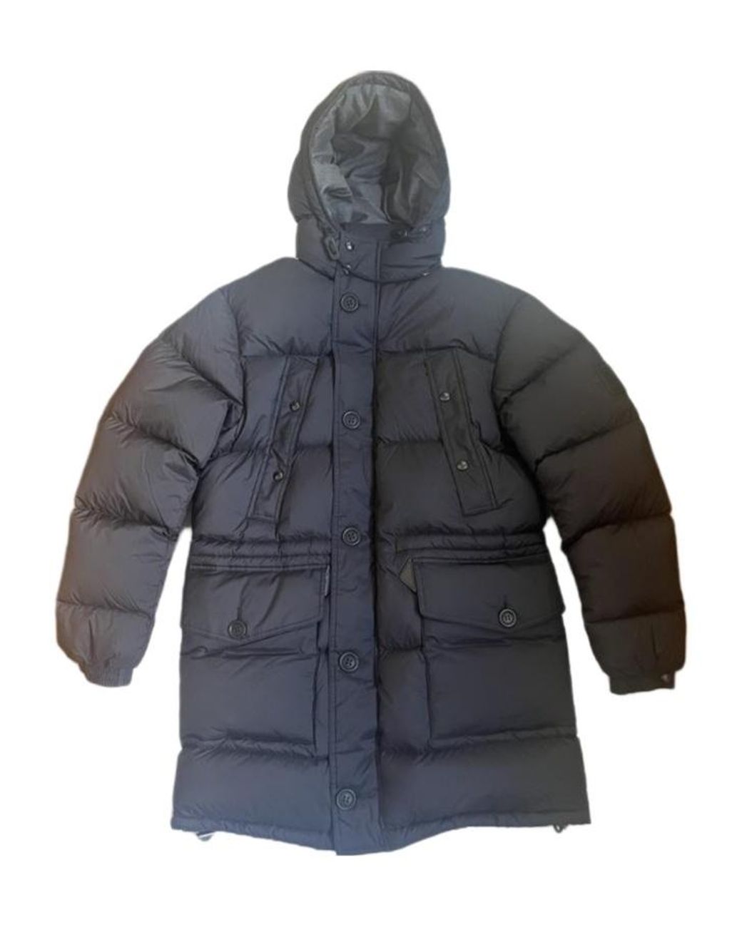 Burberry Blue Long-Sleeved Down Jacket for men