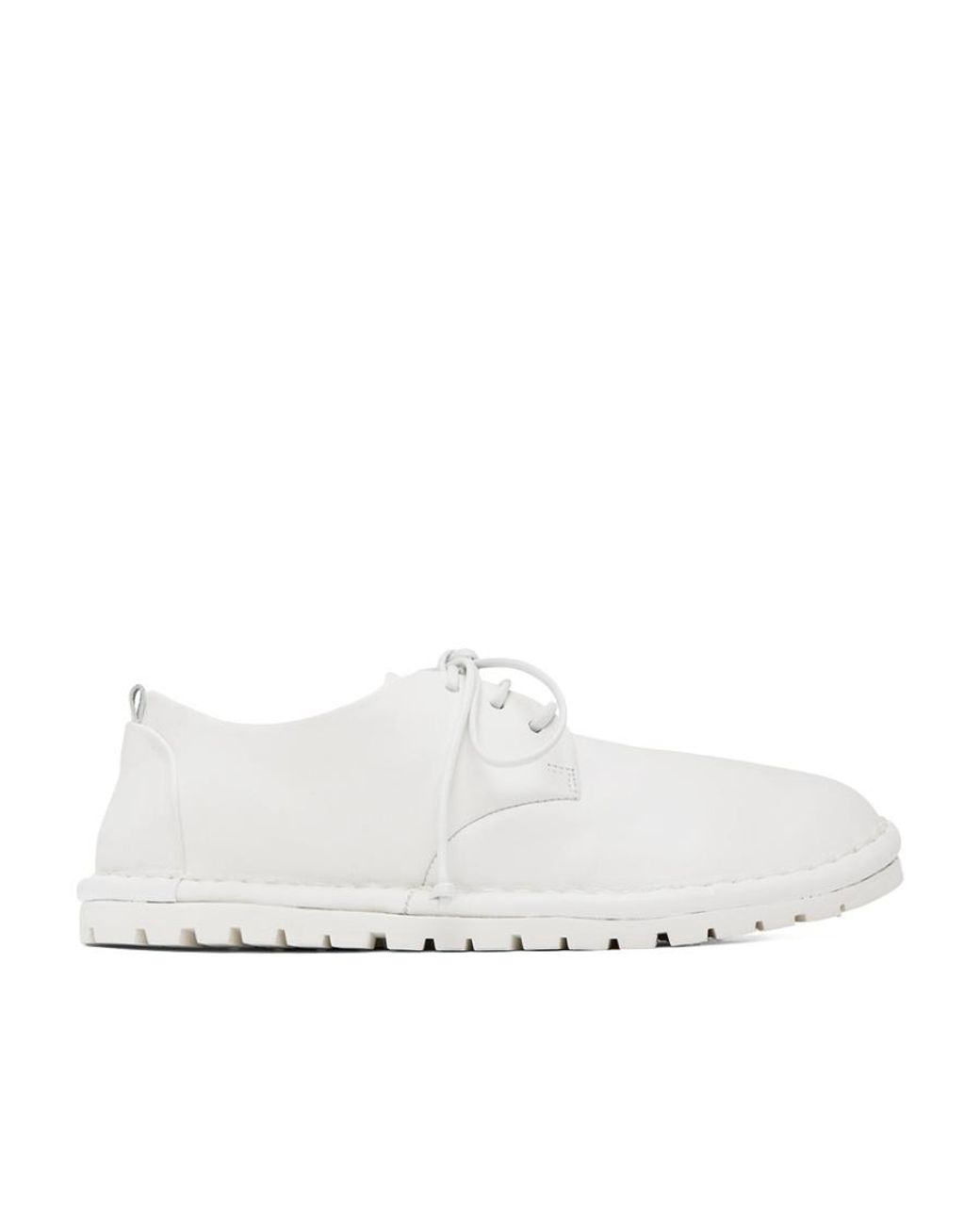 Marsèll White Marsèll Sancrispa Lace-Up Derby Shoes
