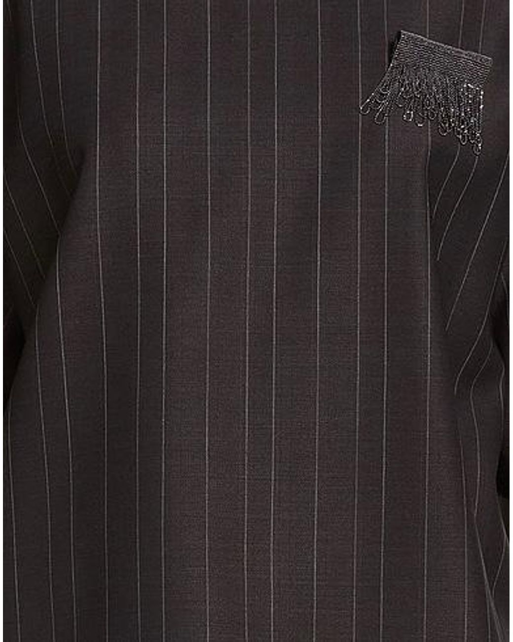 Brunello Cucinelli Black Short-Sleeved Top
