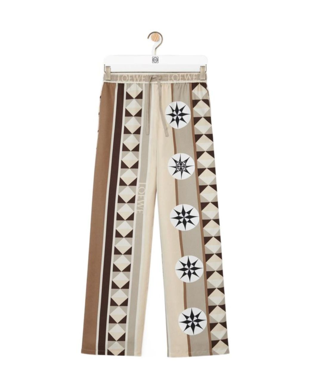 Loewe White Patterned Pyjama Trousers