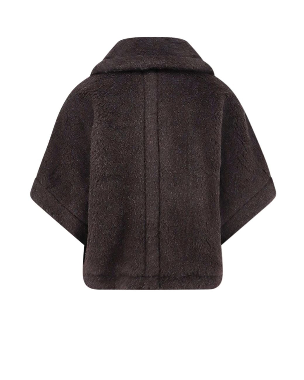 Max Mara Black Boxy Button-Front Jacket