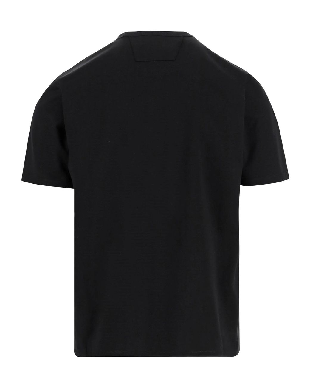C P Company Black Logo Graphic T-Shirt for men