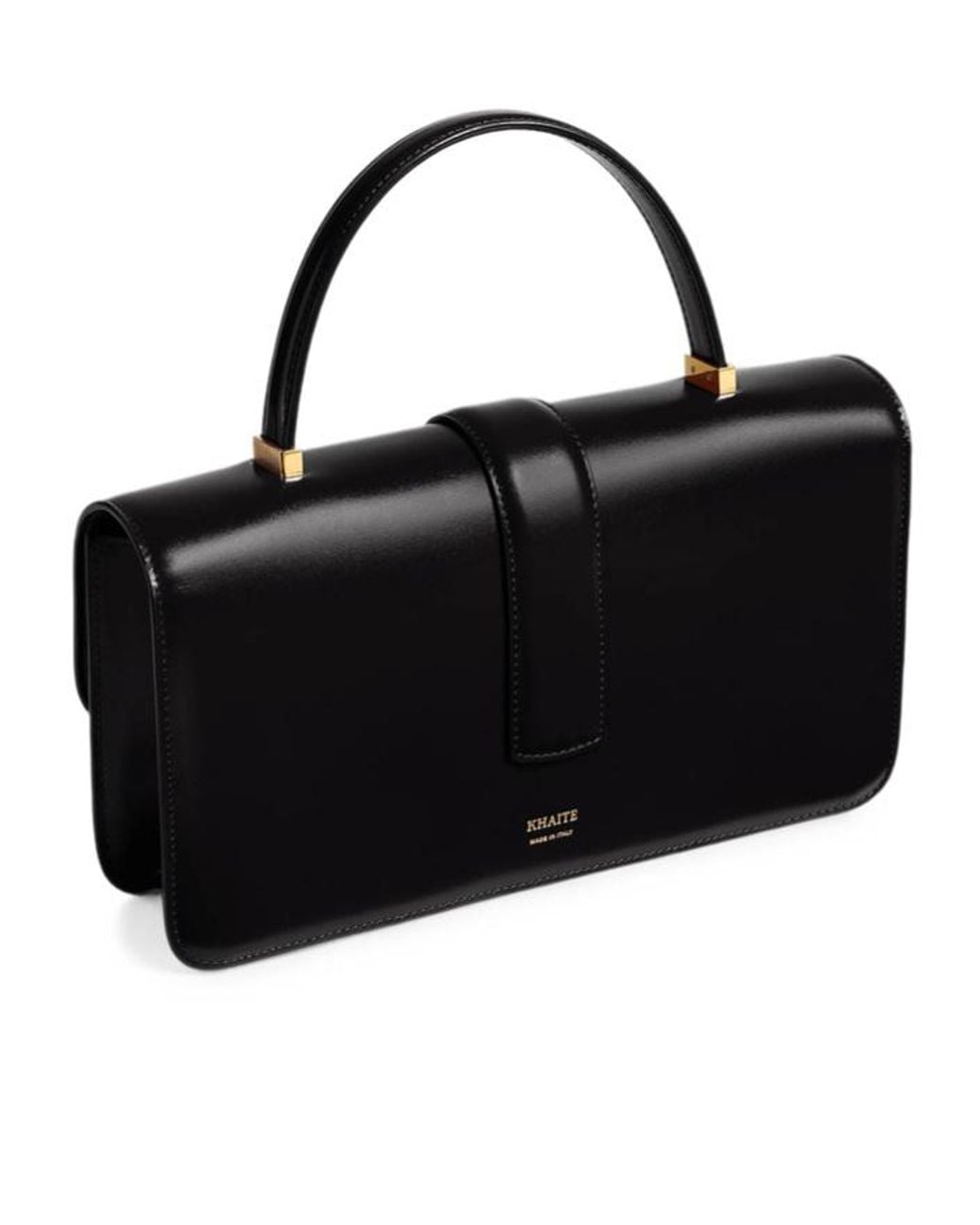 Khaite Black Blake Top Handle Shoulder Bag
