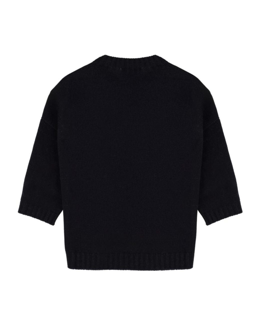 Fabiana Filippi Blue Crew-Neck Sweatshirt