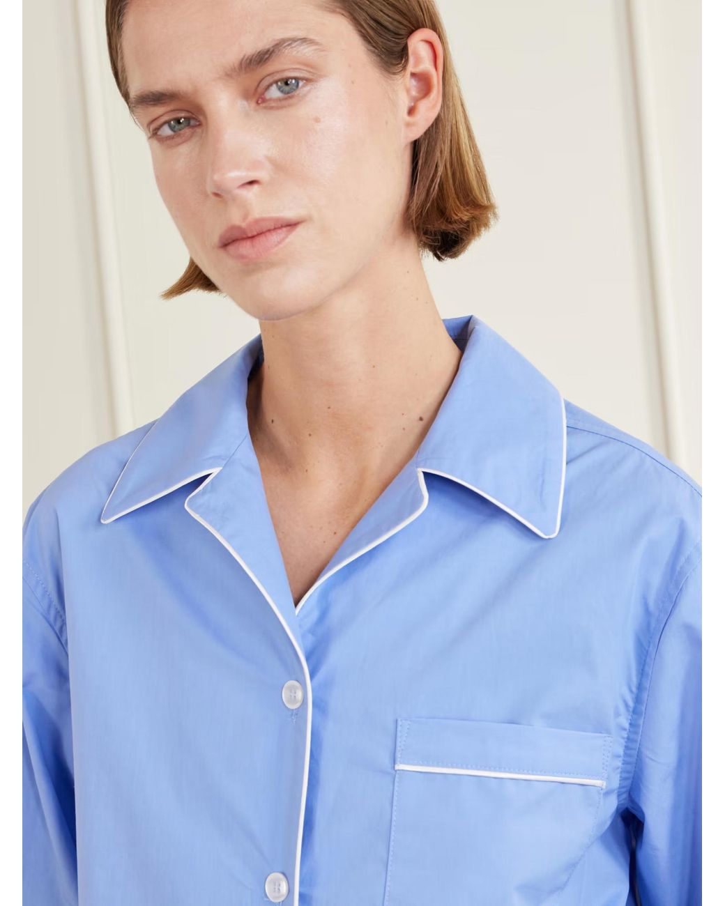 Rohe Blue Jasmin Shirt