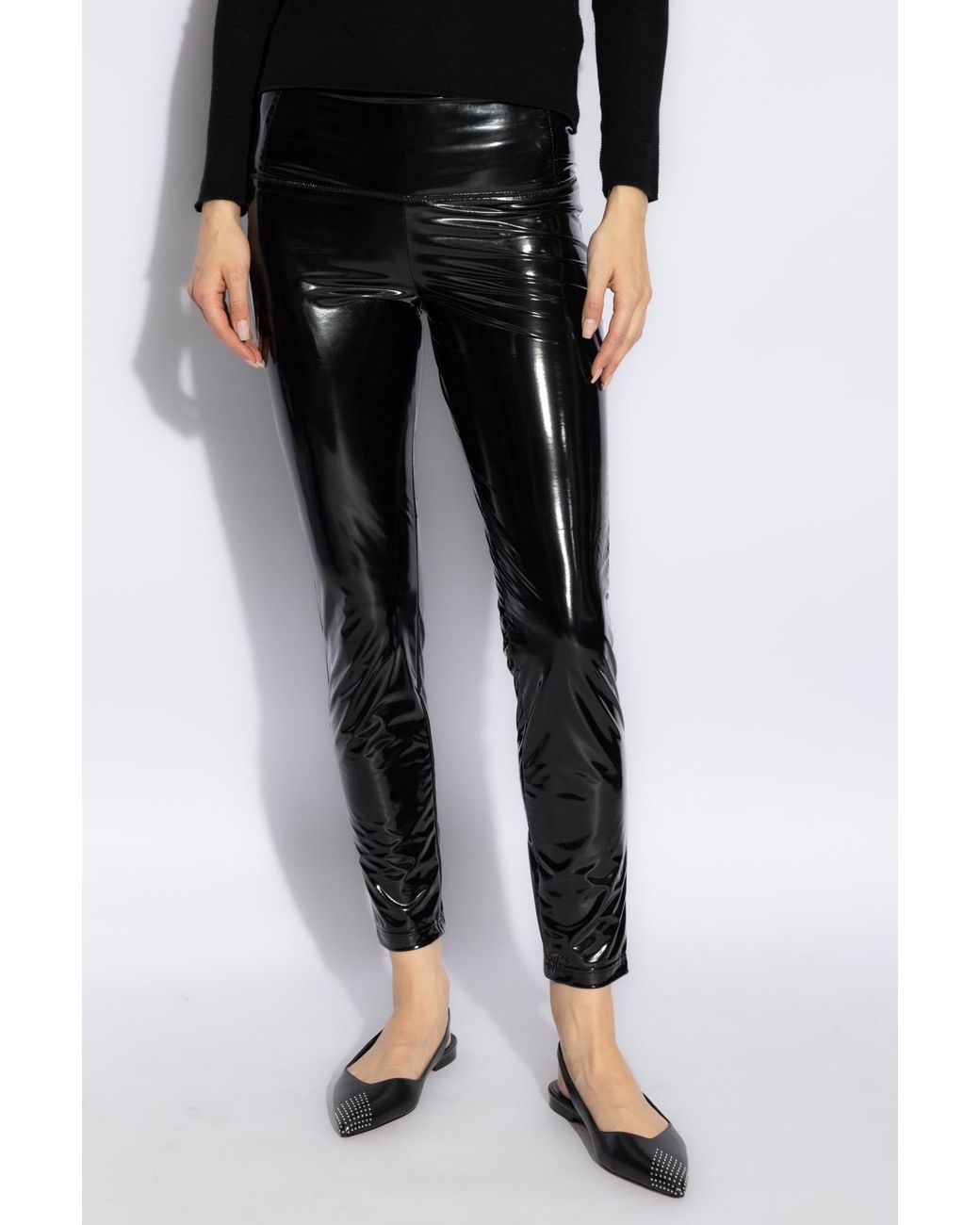 AllSaints Black High-Shine Skinny Pants