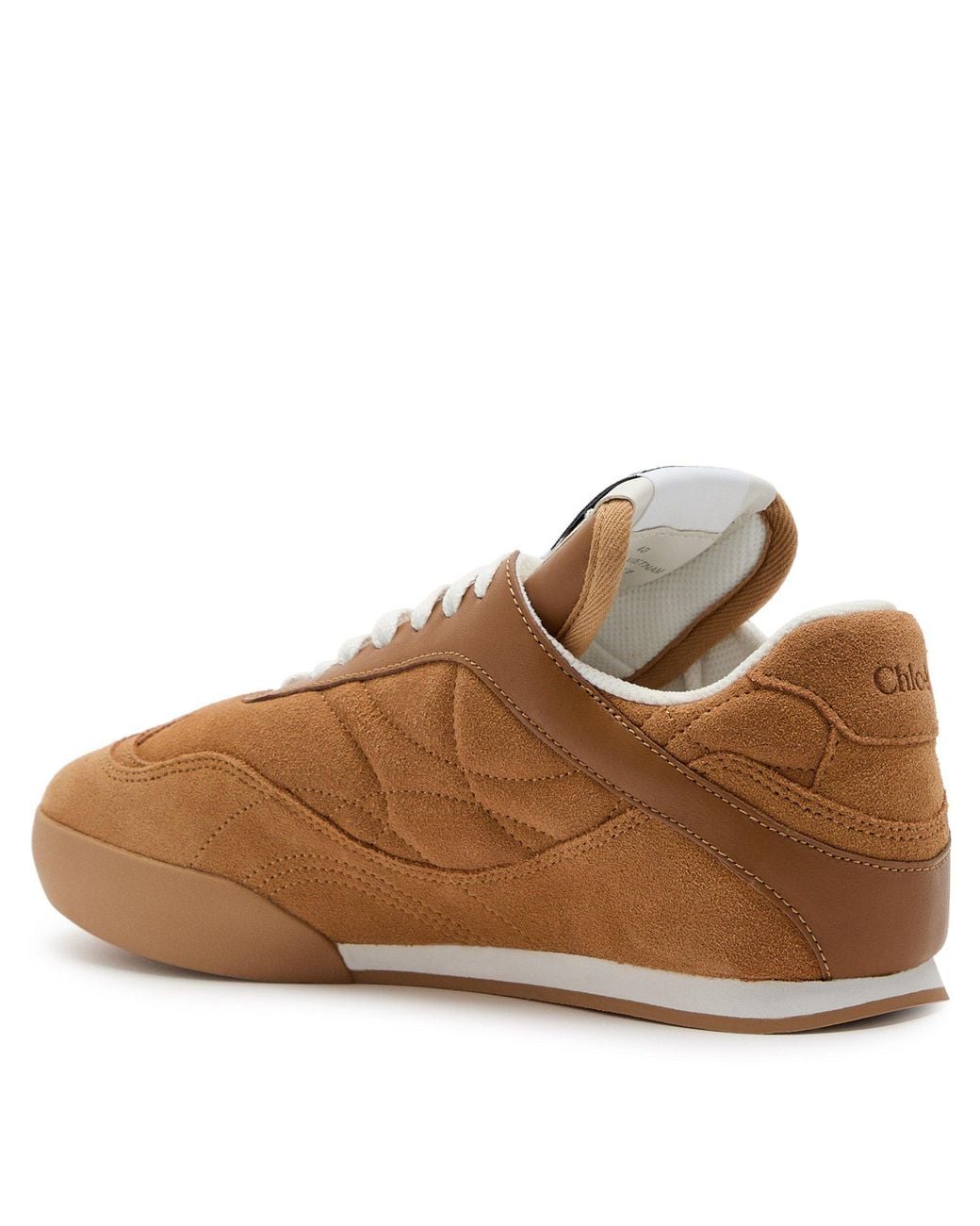 Chloé Brown Patchwork German Training Casual Shoes