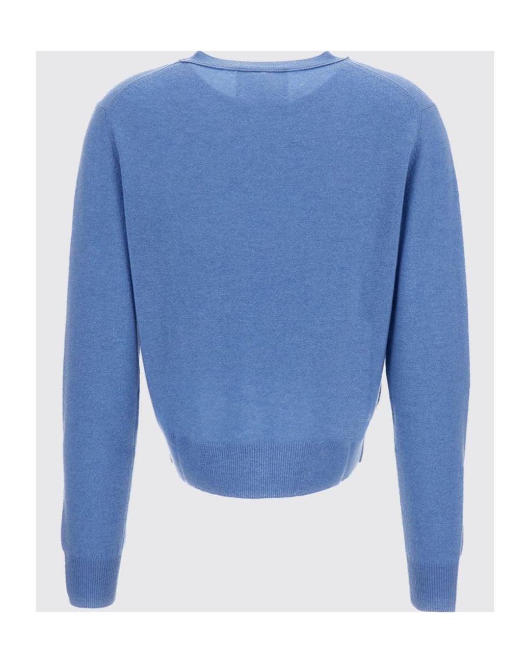 Lisa Yang Blue Crew Neck Knitwear