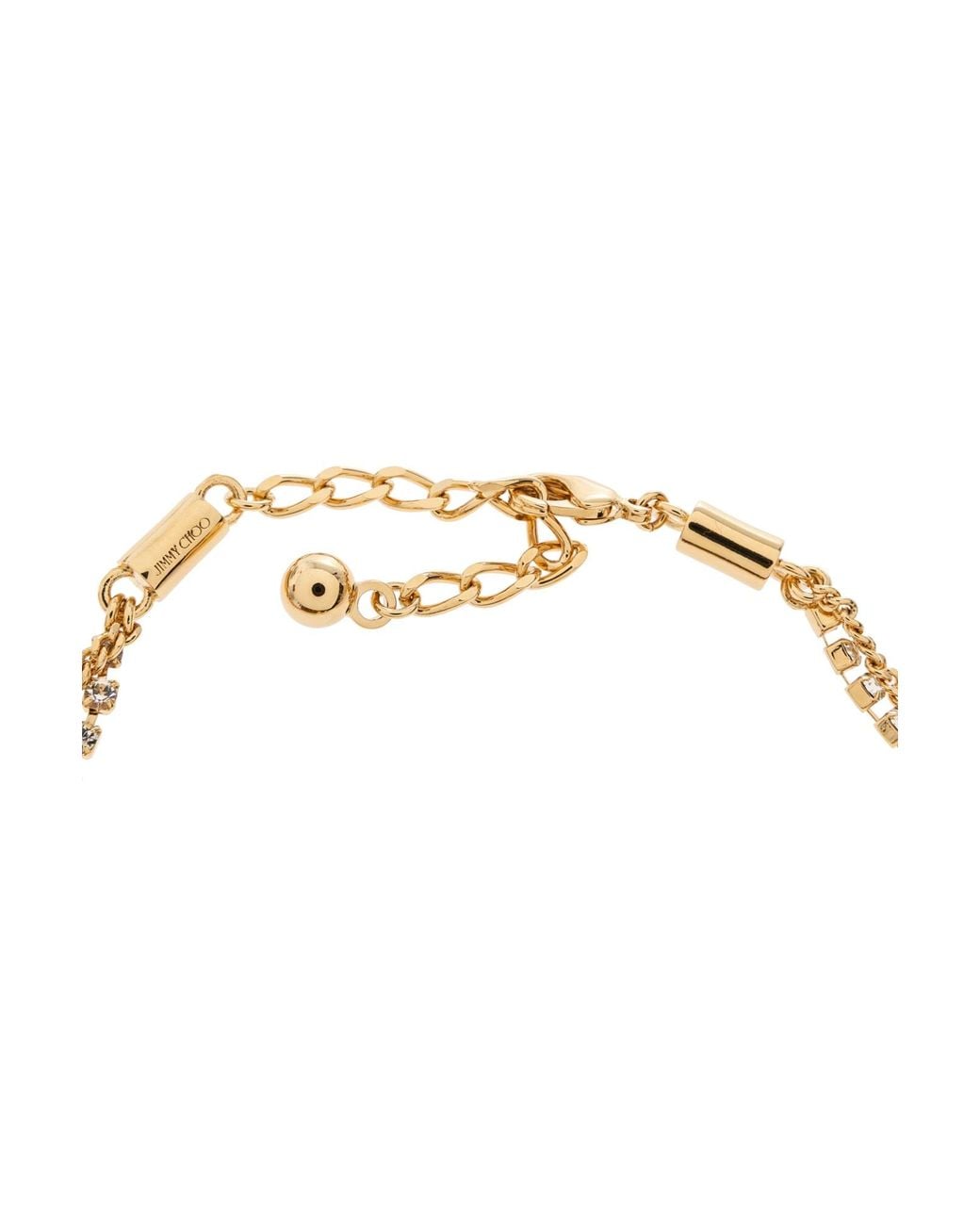 Jimmy Choo Metallic Auri Anklet Bracelet