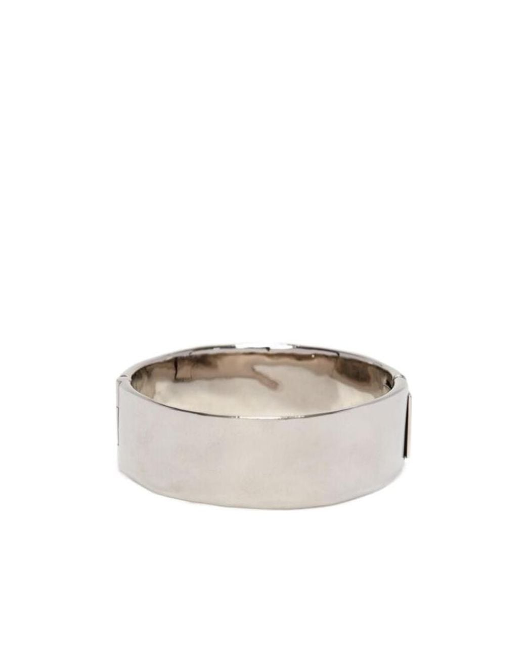 McQueen White Vintage-Style Bangle