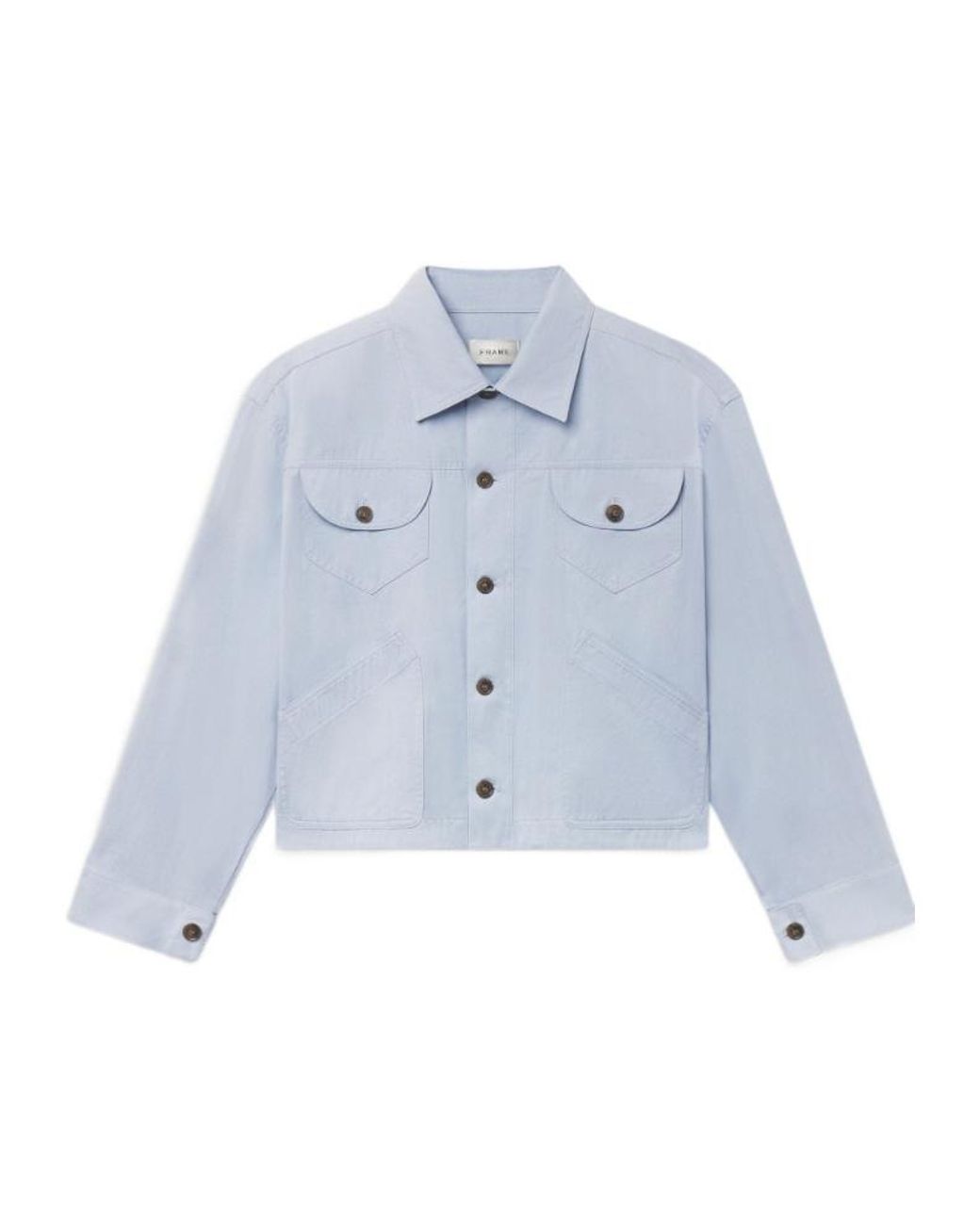 FRAME Blue The Utility Jacket