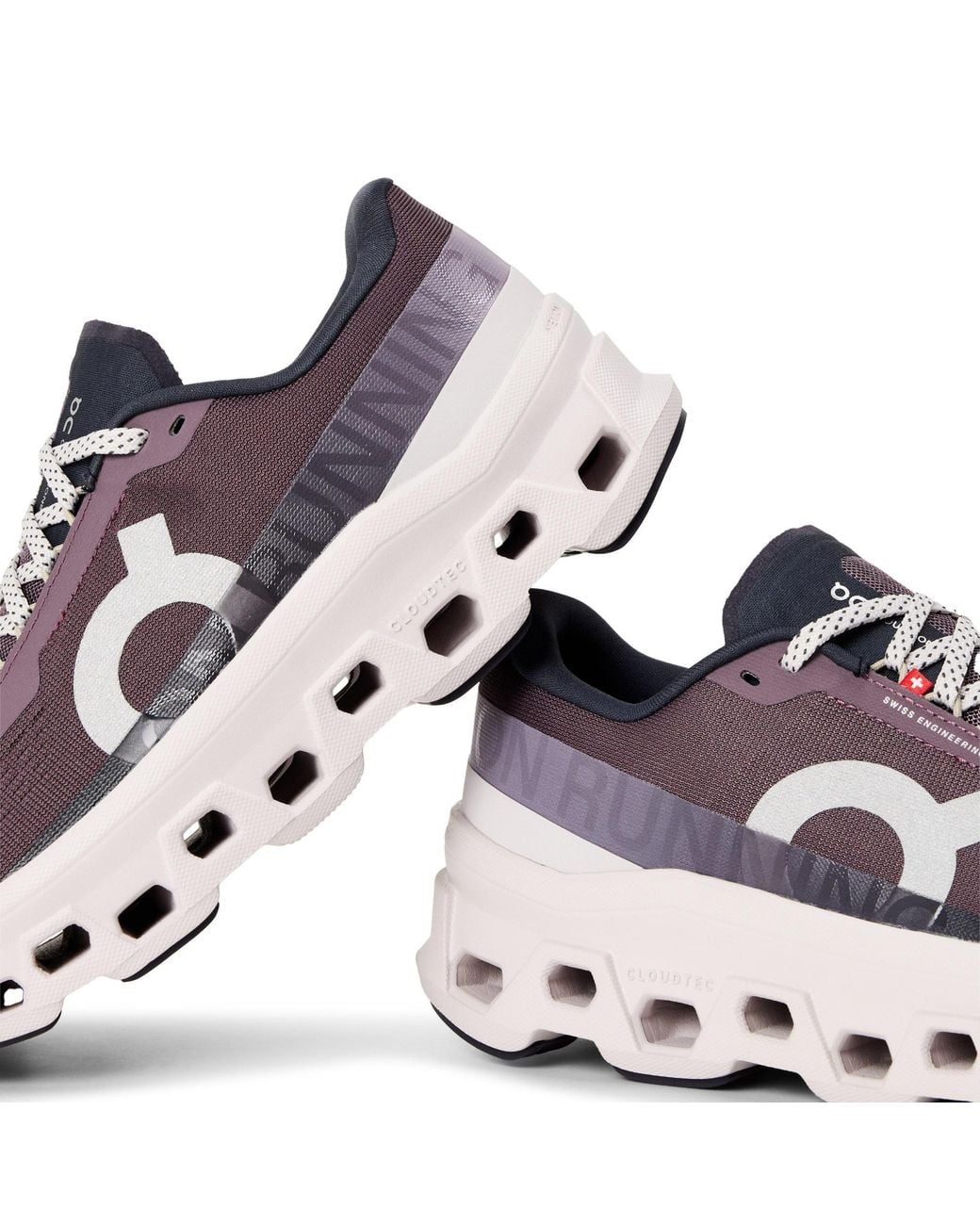 On Shoes Purple Lightweight Running Shoes