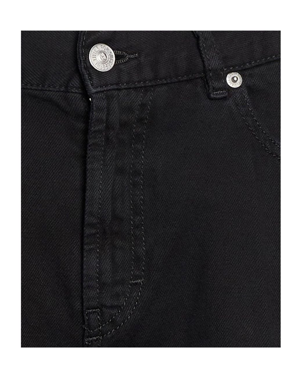DIESEL Black Loose Jeans