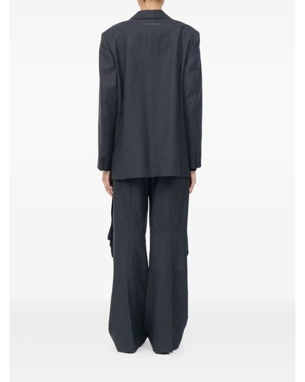 MM6 by Maison Margiela Black Tailored Glove Jacket