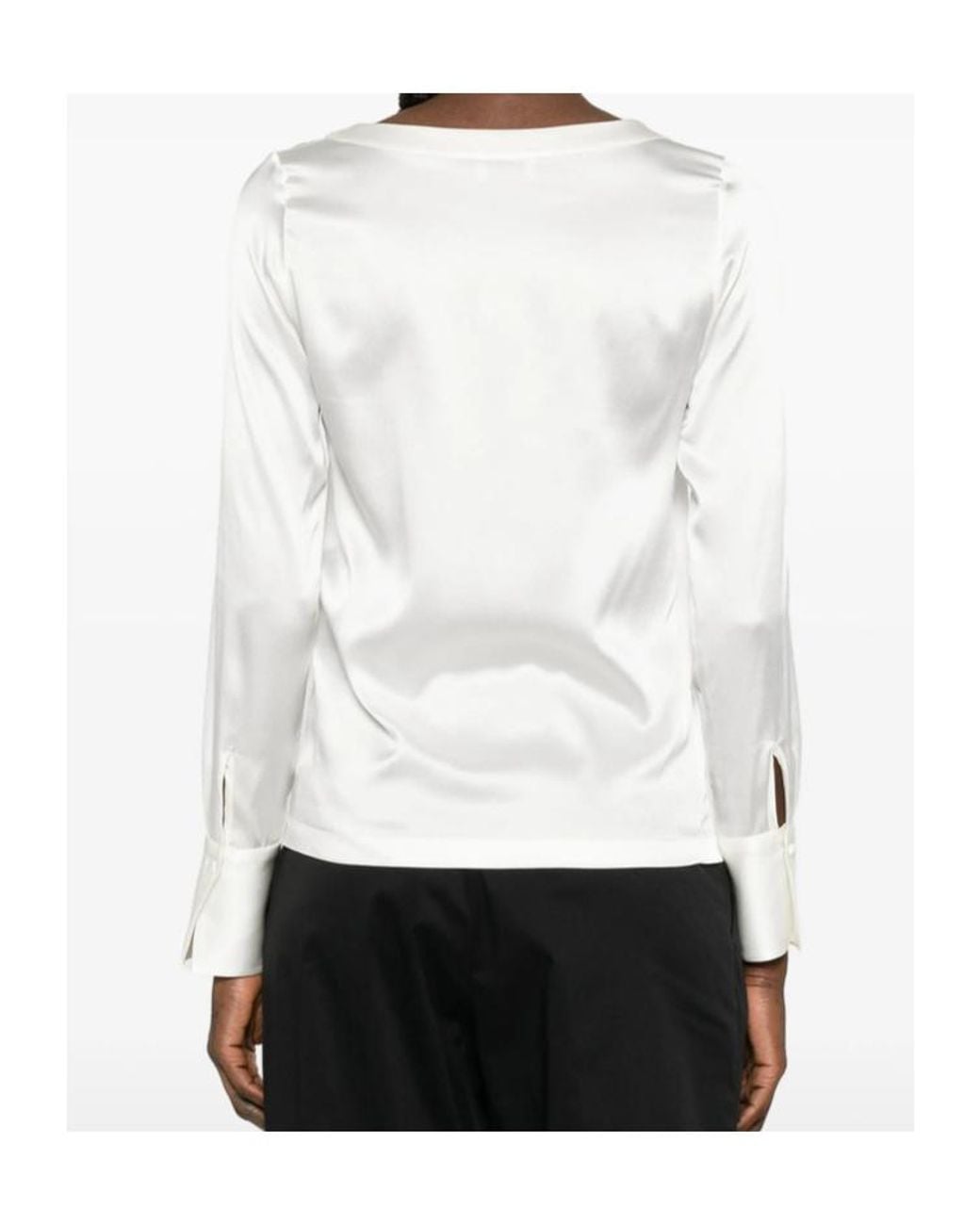 Mazzarelli White Angie Blouse