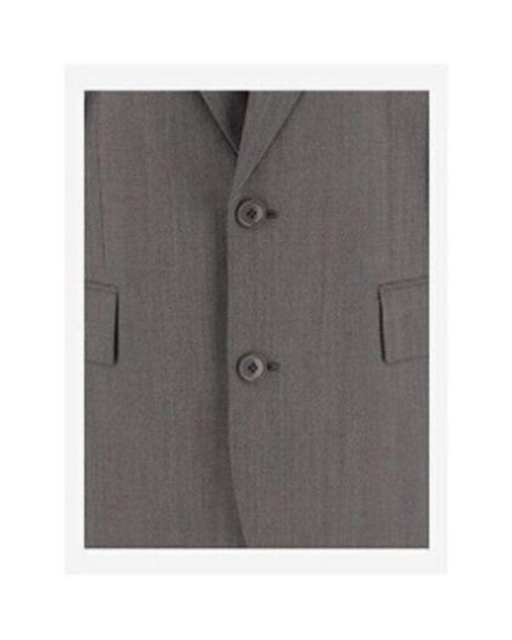 Phoebe Philo Gray Long-Sleeved Casual Jacket