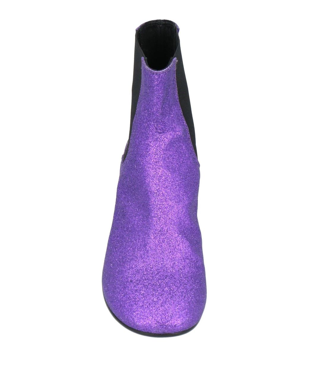 Maison Margiela Purple Ankle Boots