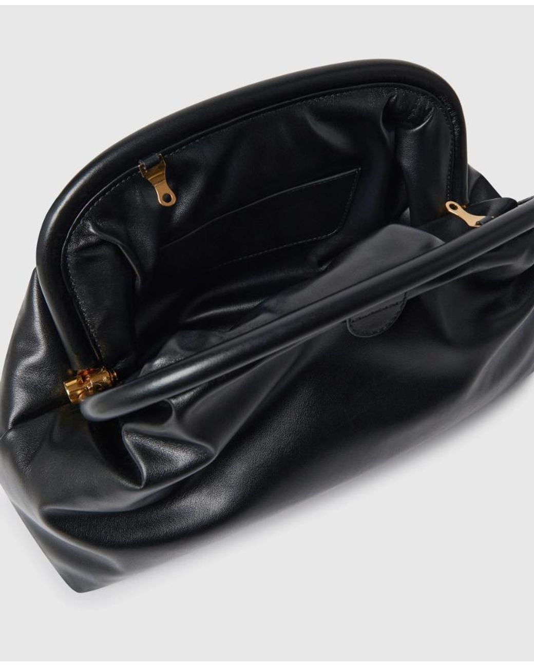 Stella McCartney Black Chain Frame Shoulder Bag