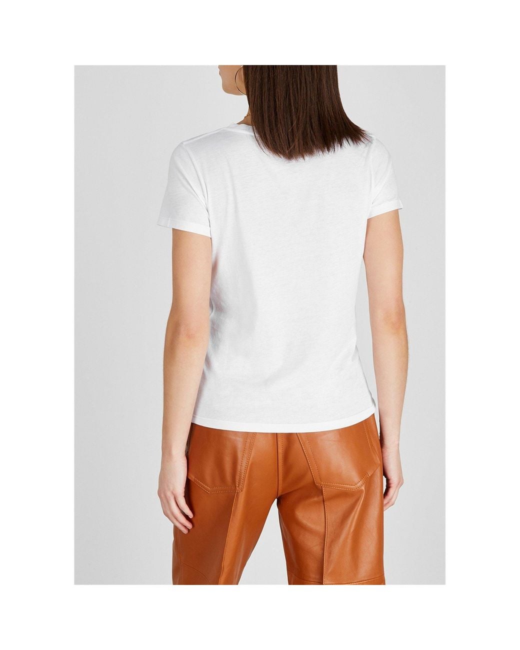 Vince White Lightweight Soft T-Shirt