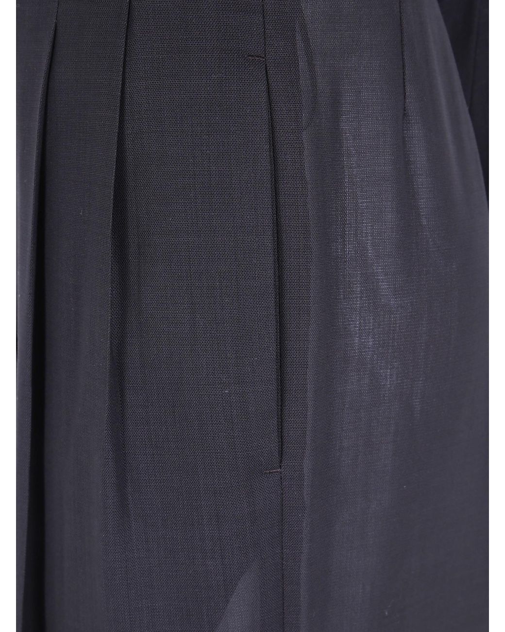 Tom Ford Blue Casual Trousers With Belt Loops