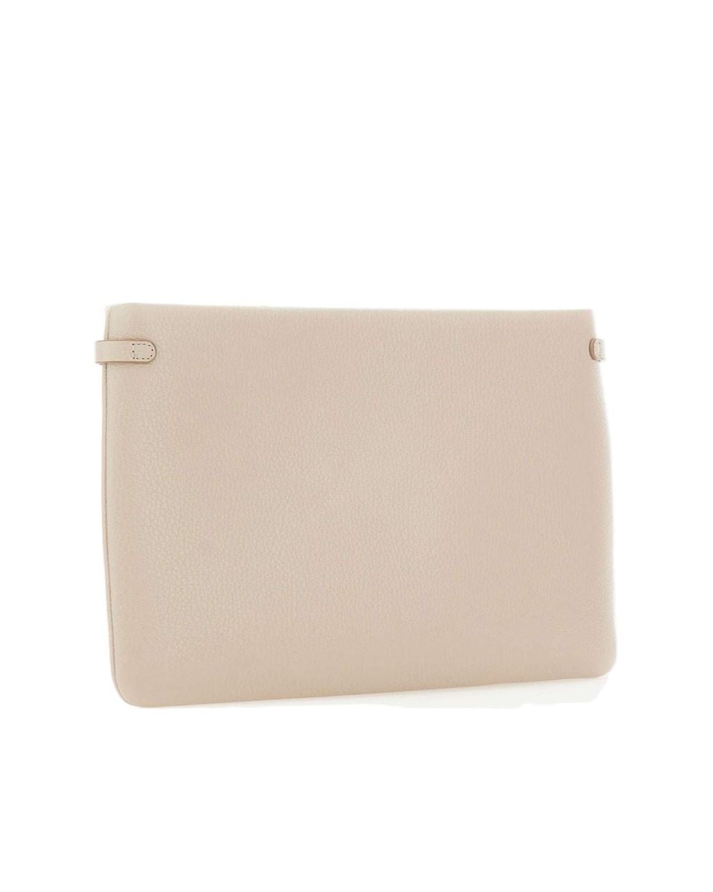 Gianni Chiarini Natural Hermy Zip Clutch Bag