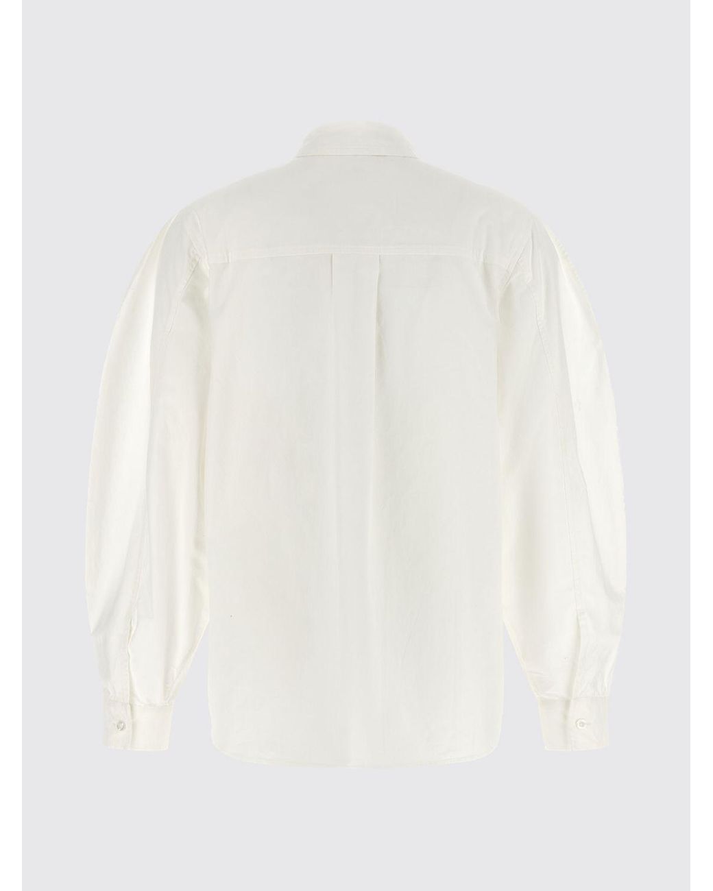ROTATE BIRGER CHRISTENSEN White Oversized 3D Floral Shirt