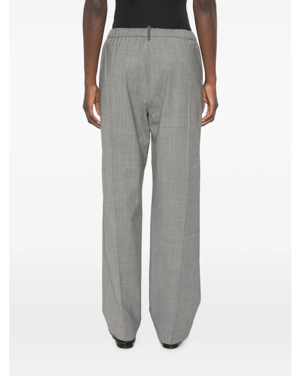 Fabiana Filippi Gray Gubbio Trousers