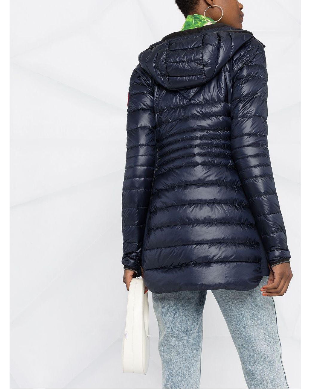 Canada Goose Blue Hybridge Padded Coat