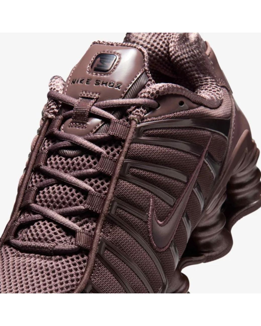 Nike Brown Shox Tl Low-Top Sneakers