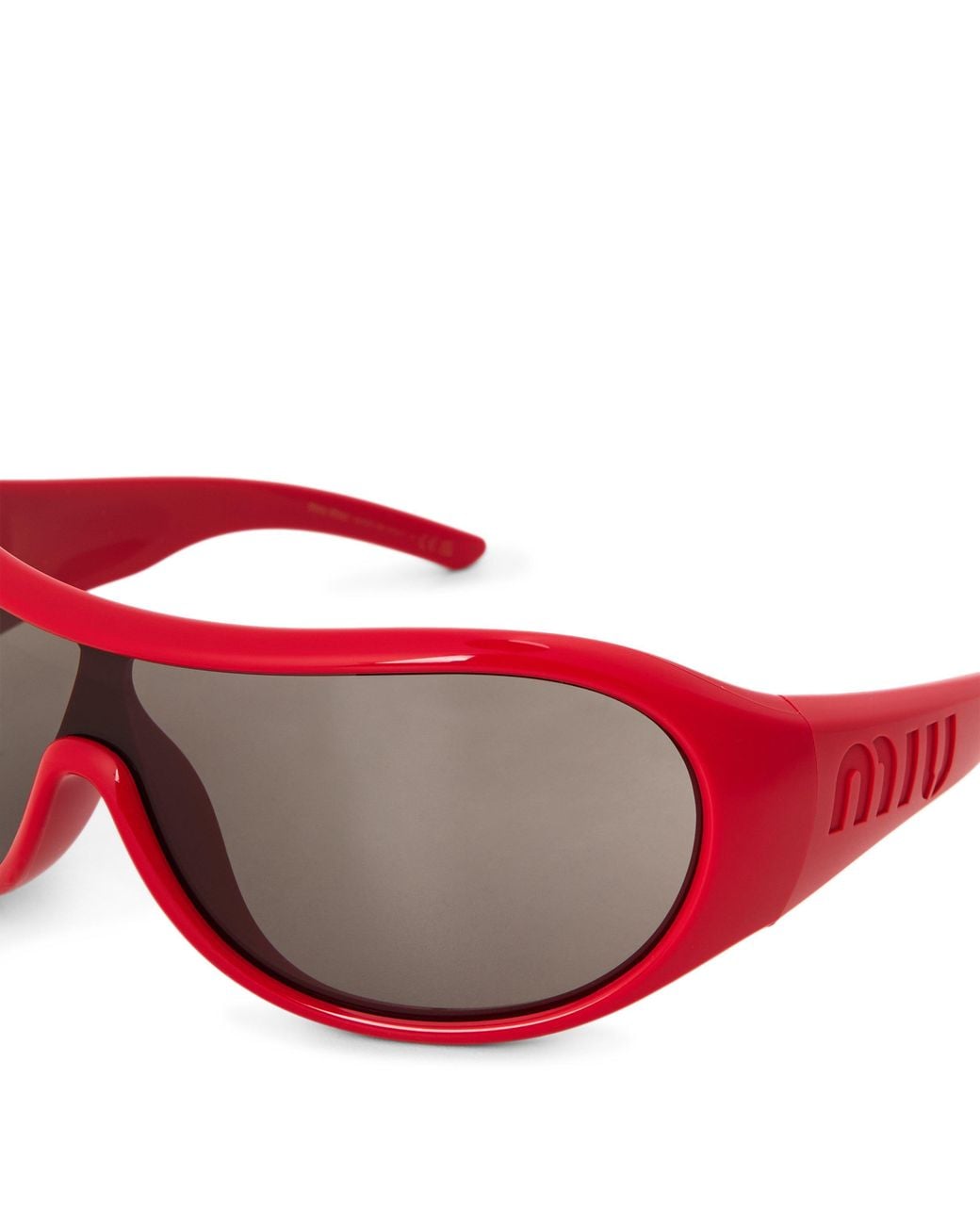 Miu Miu Pink Shield Sunglasses