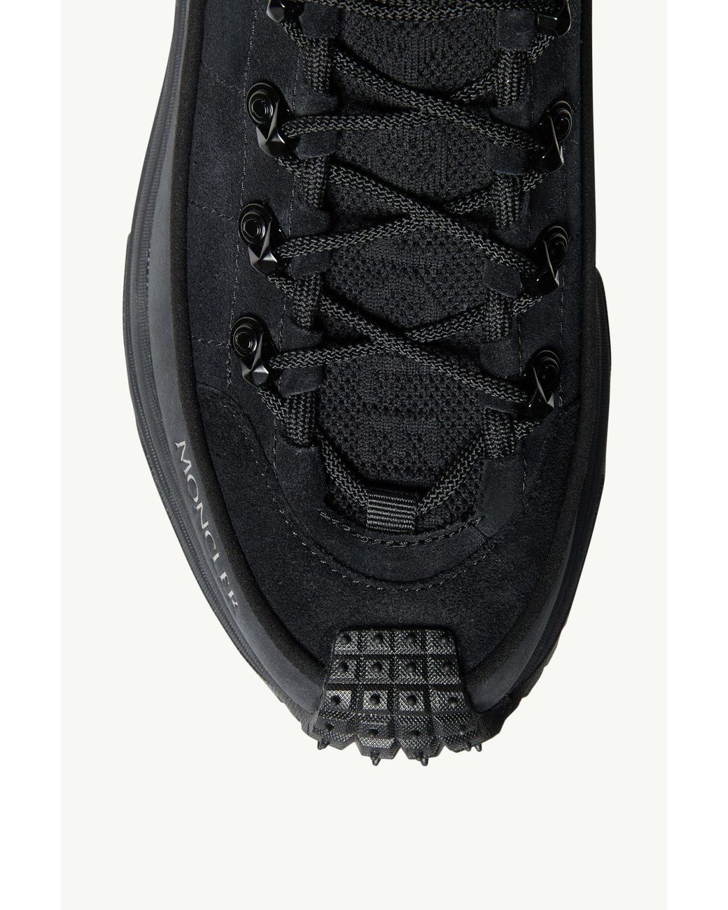 Moncler Black Moncler Trailgrip Lite3 Nubuck & Suede Sneakers