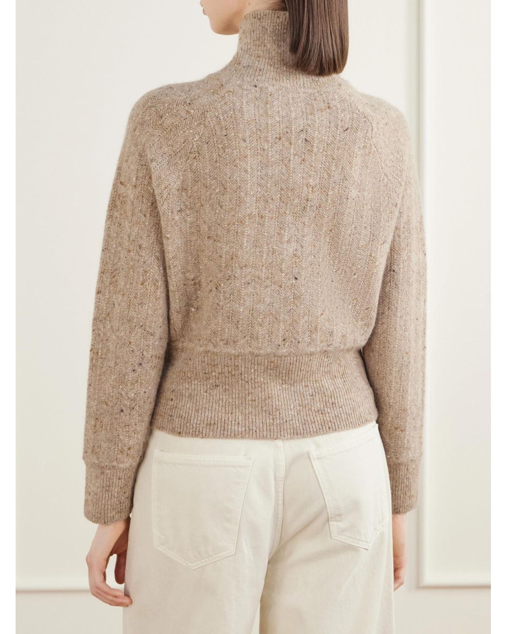 Co. Natural Turtleneck Sweater