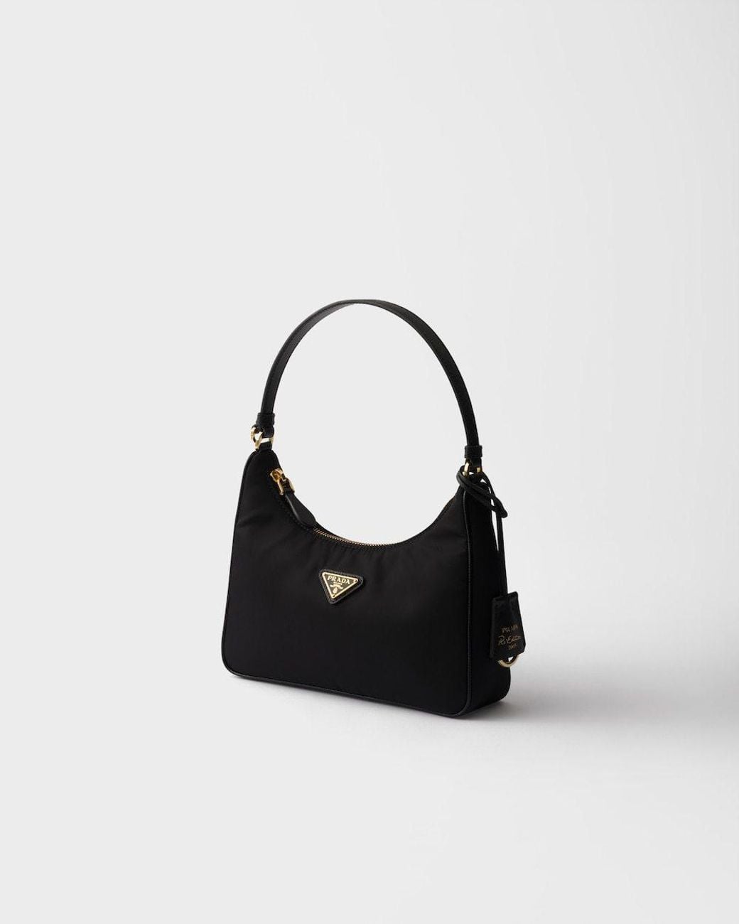 Prada Black Re-Edition 2005 Recycled Nylon Mini Handbag