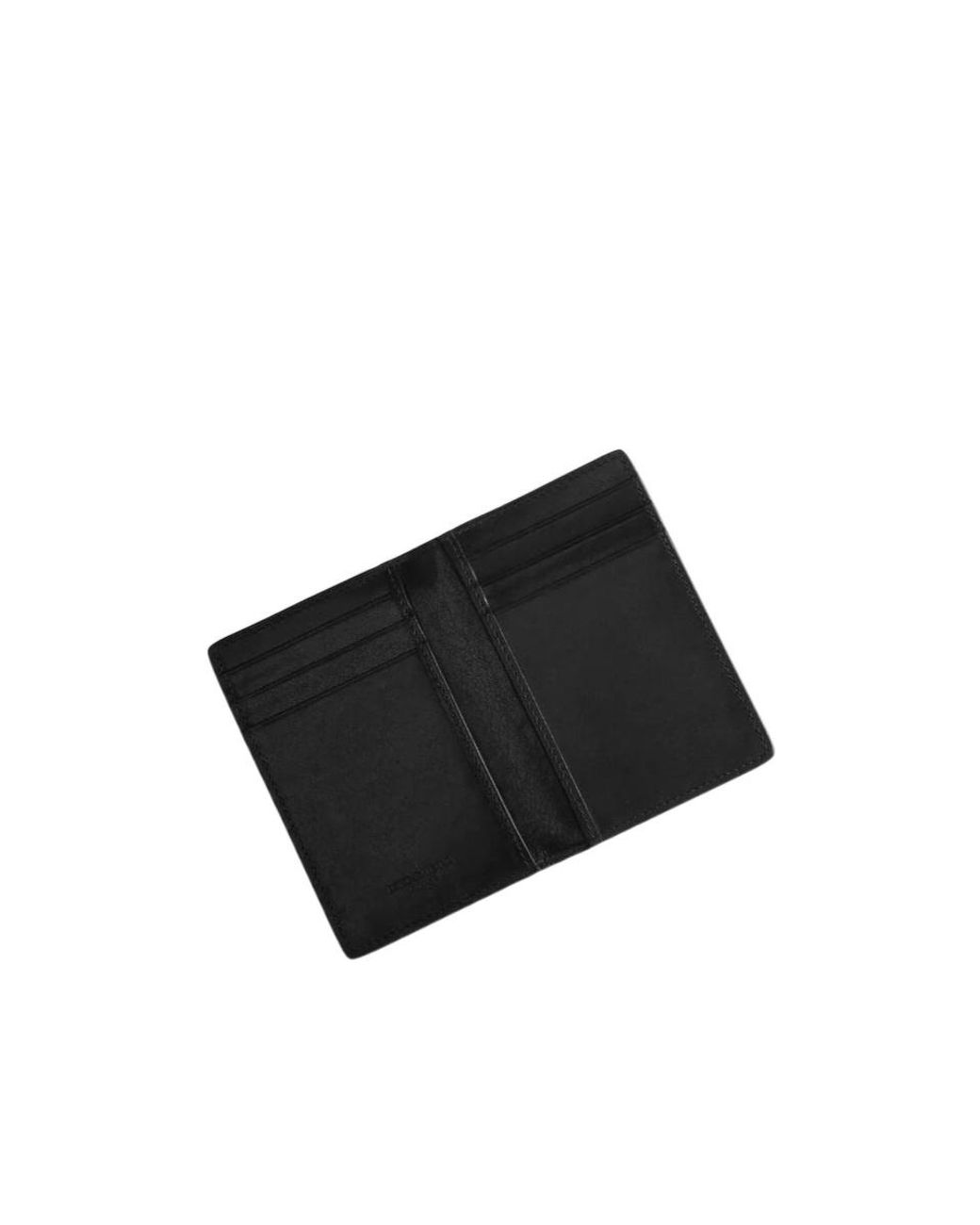 Dolce & Gabbana Black Dg Logo Plaque Card Holder for men