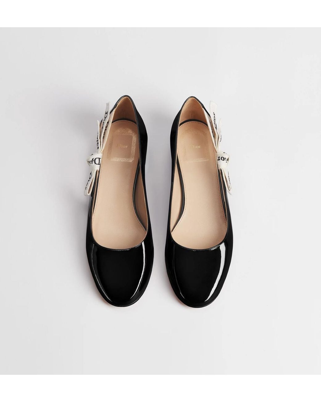 Dior Black J'A Ballet Flat