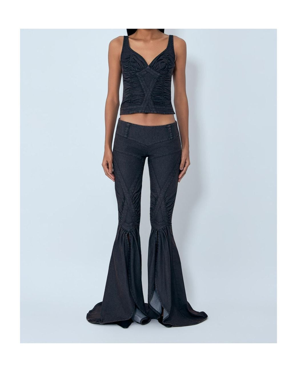 KNWLS Blue Flared Jeans
